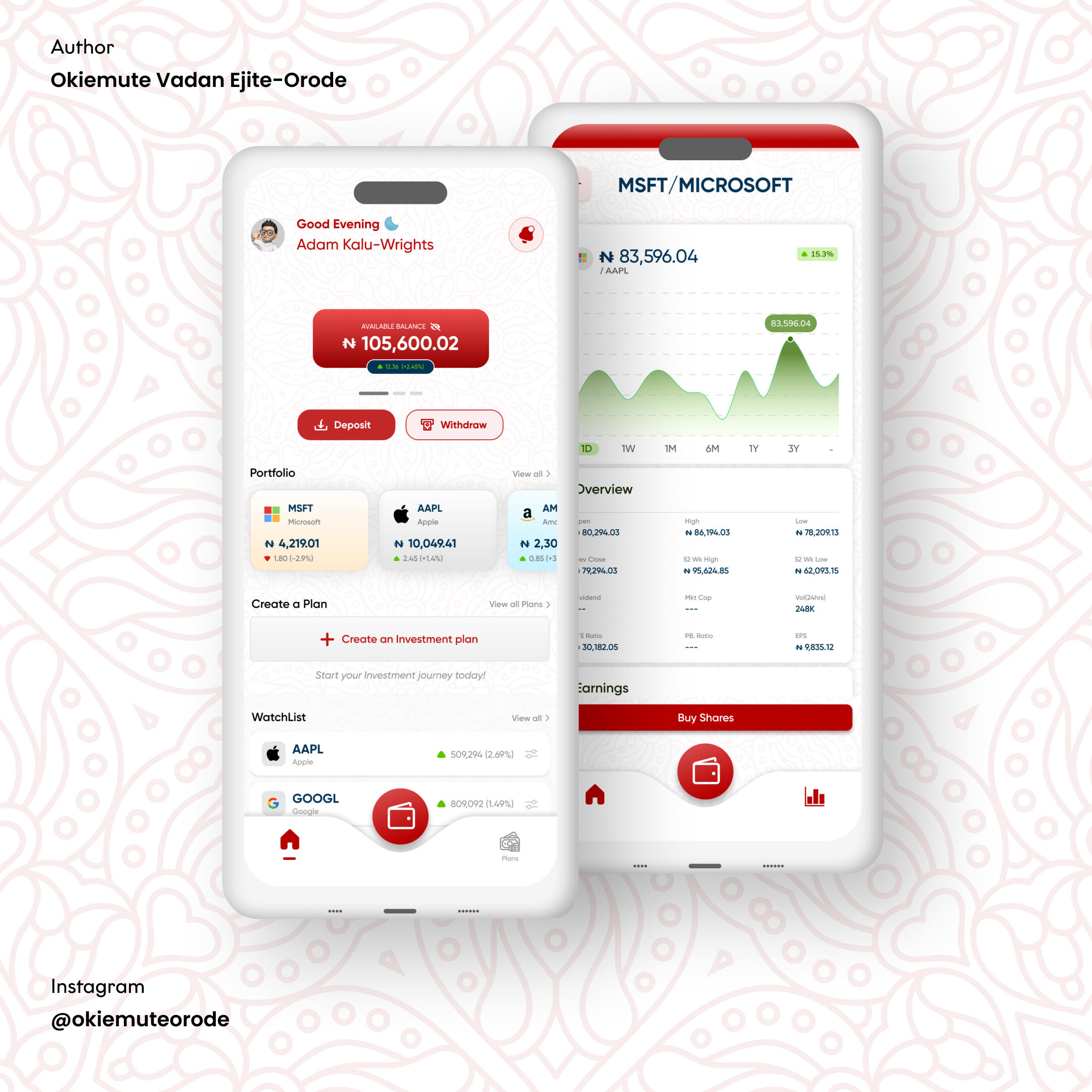 Image of a vontent writer's website