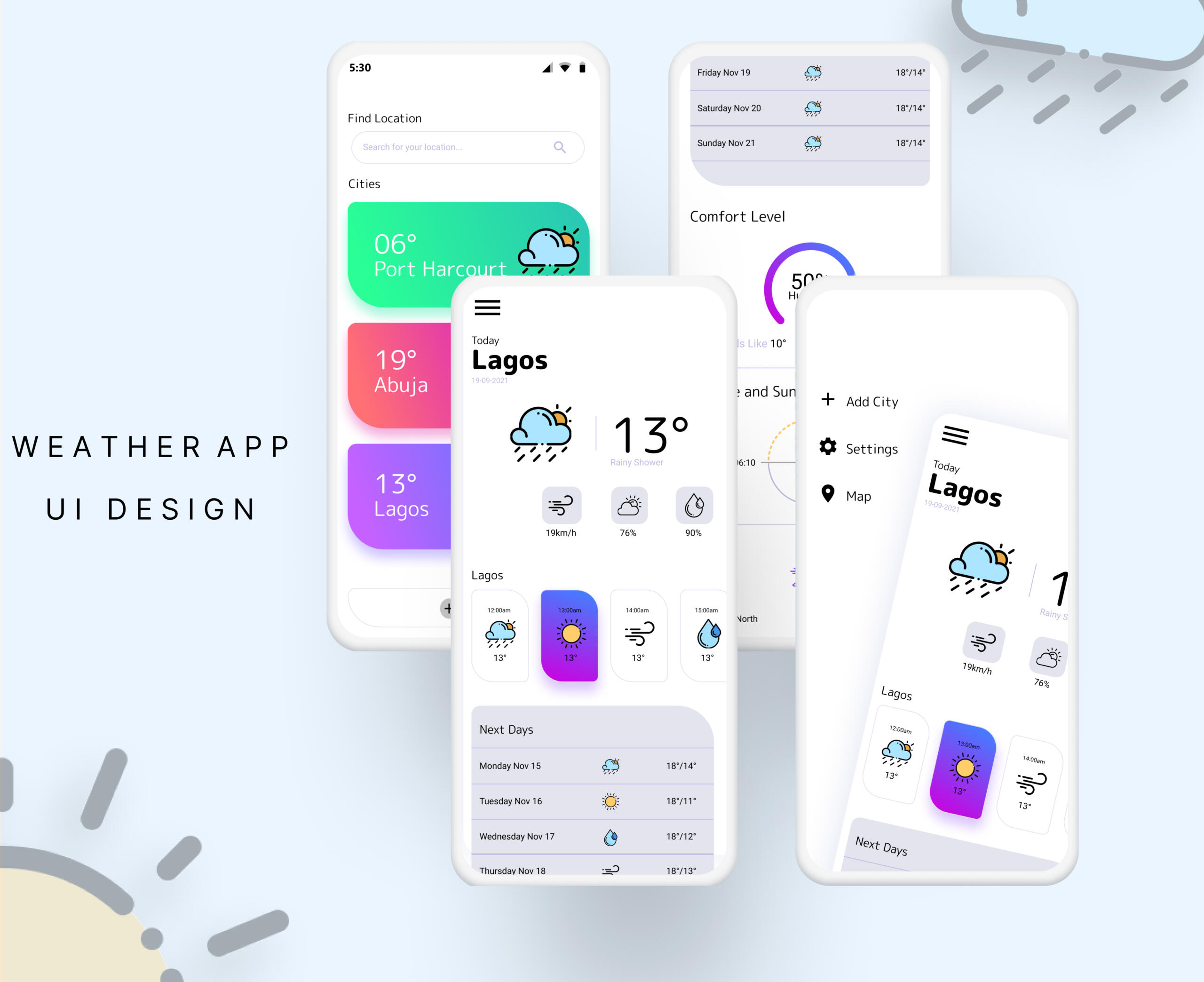 Image of a foundation website